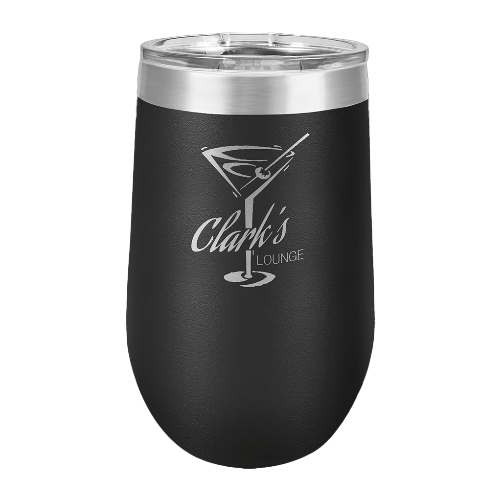 16 oz. Stemless Wine Tumbler with Lid