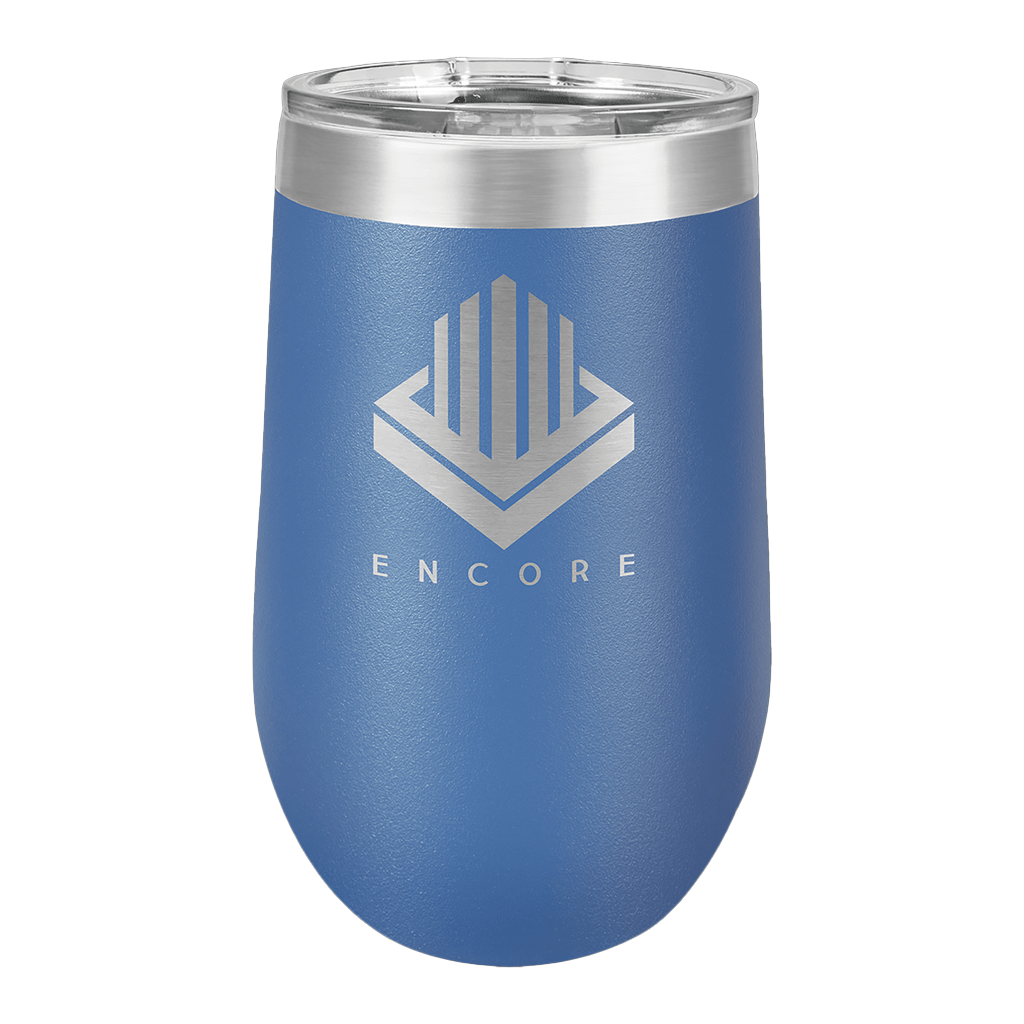 16 oz. Stemless Wine Tumbler with Lid