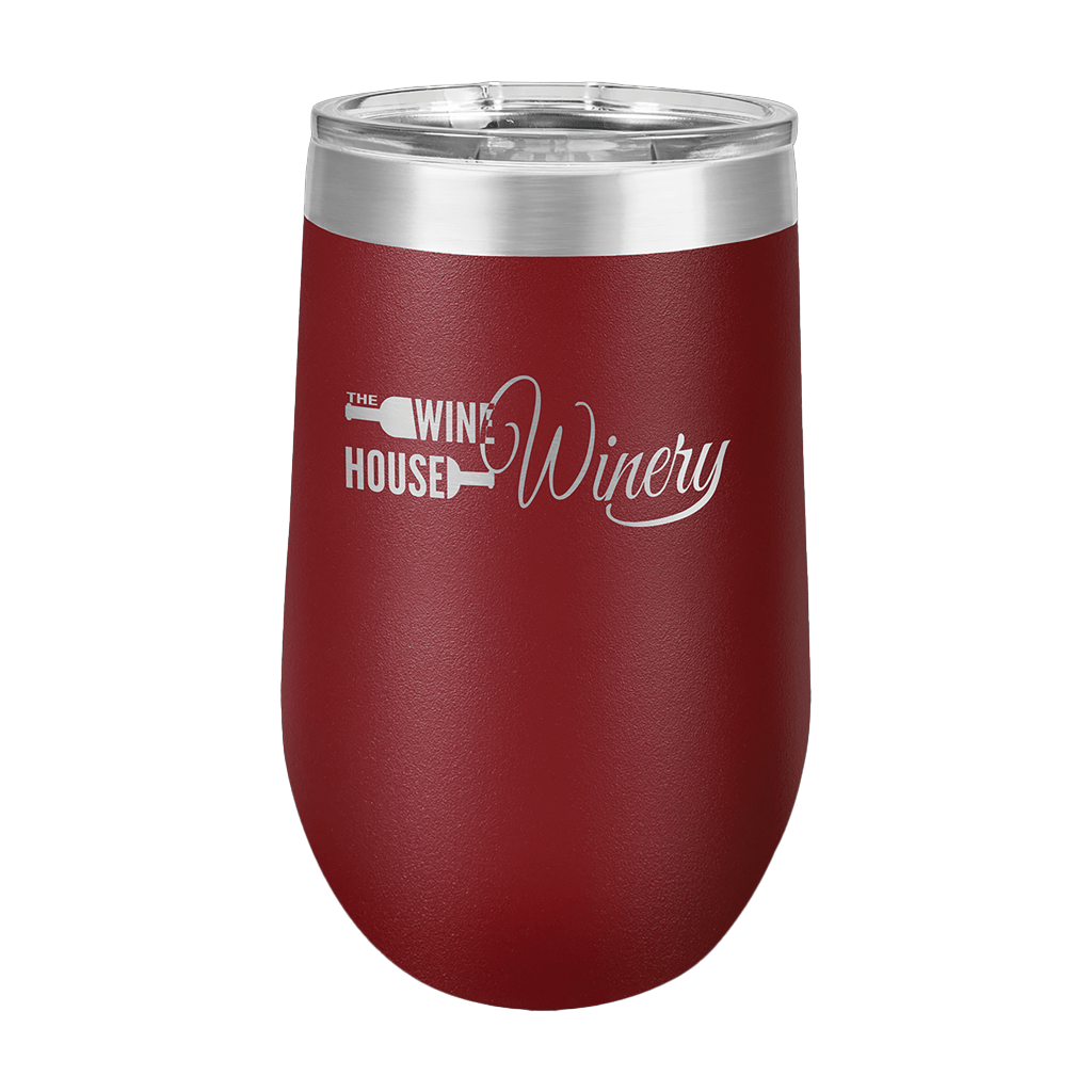 16 oz. Stemless Wine Tumbler with Lid