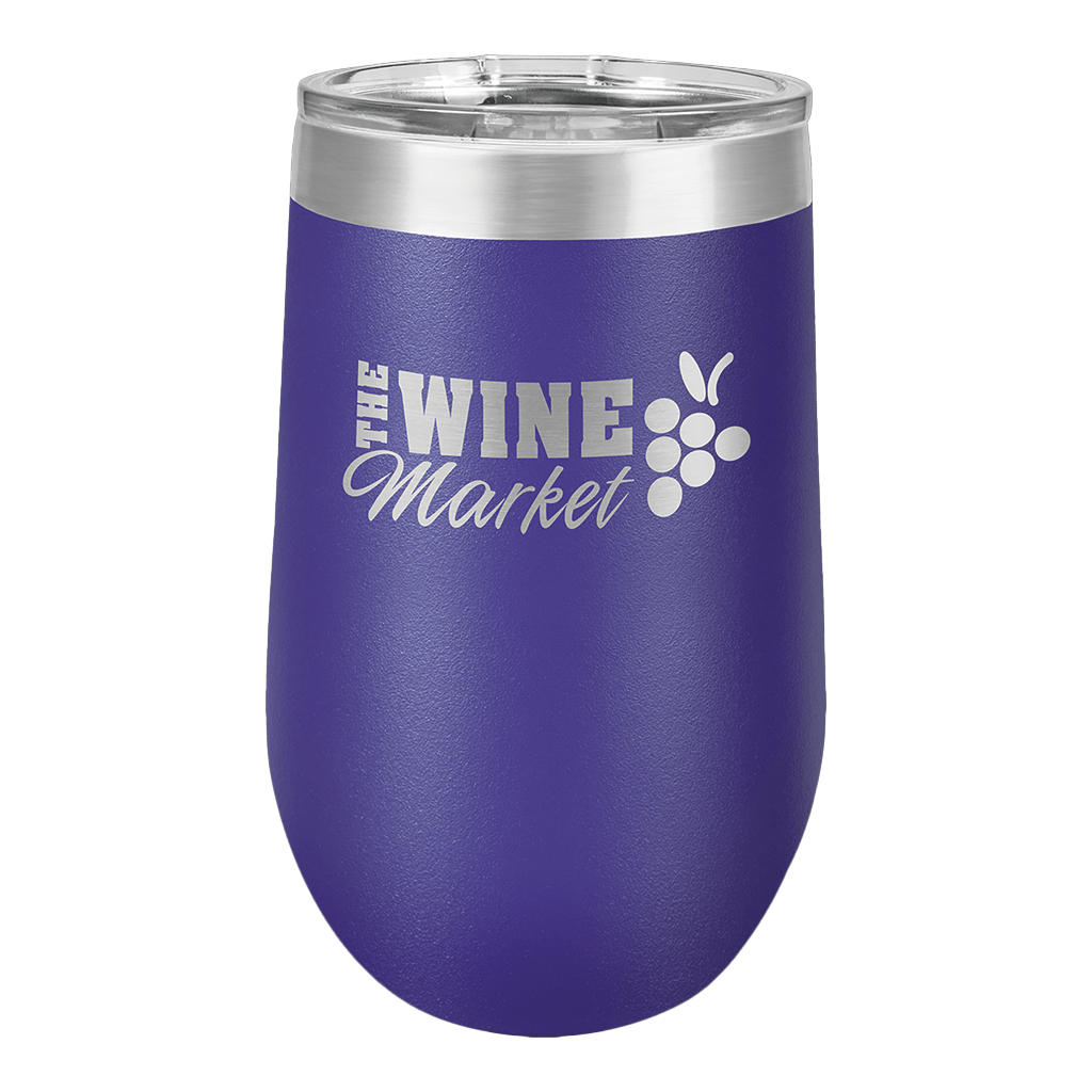 16 oz. Stemless Wine Tumbler with Lid