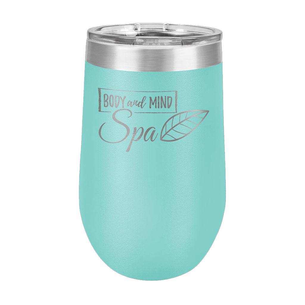 16 oz. Stemless Wine Tumbler with Lid
