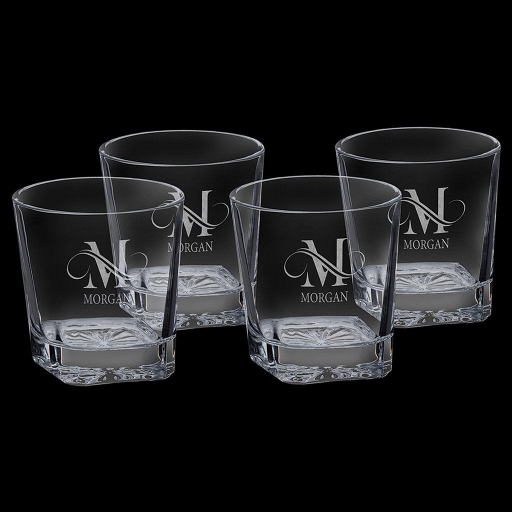 750ml Square Glass Decanter Set