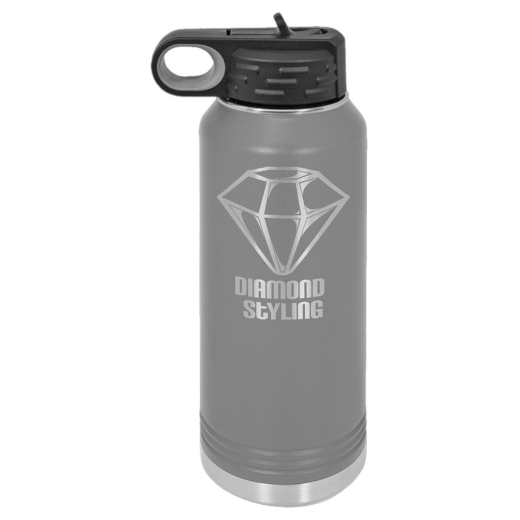 32 oz. Water Bottle with Ring Handle