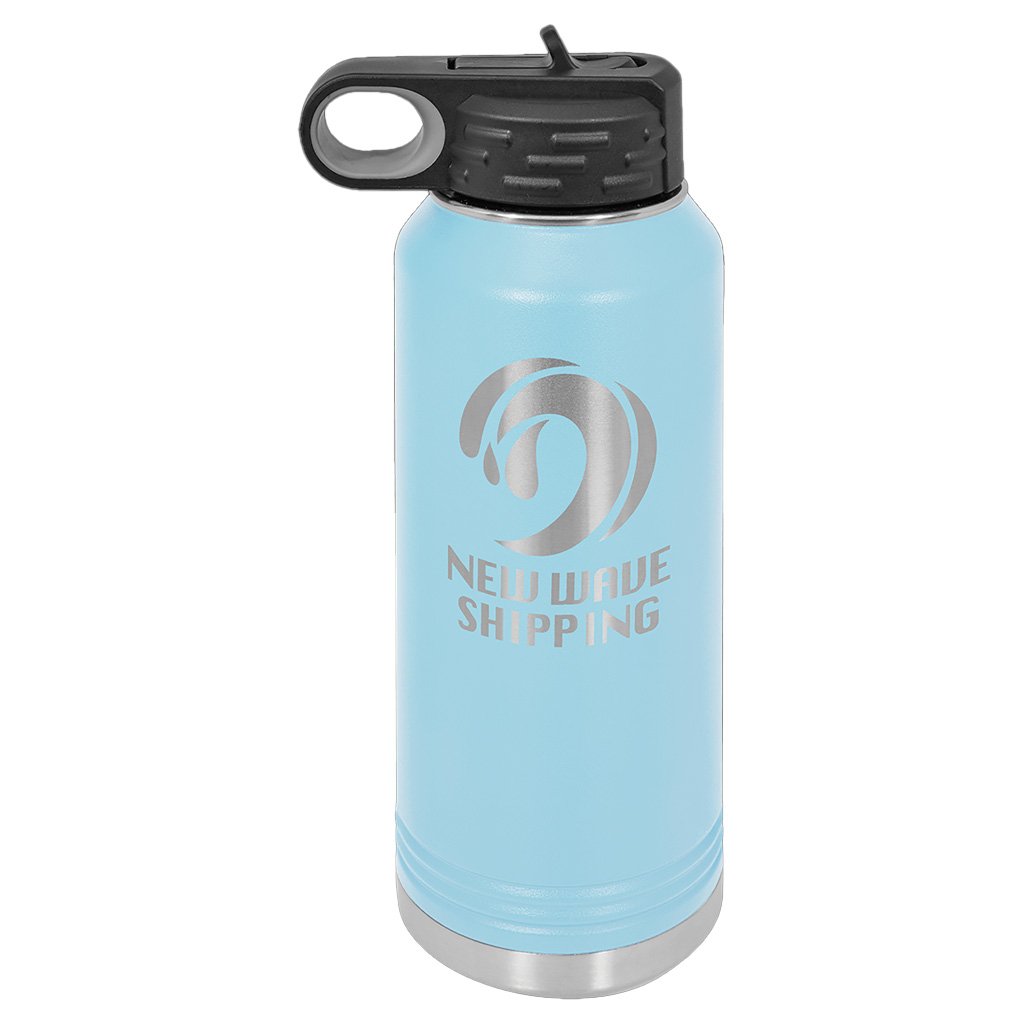 32 oz. Water Bottle with Ring Handle