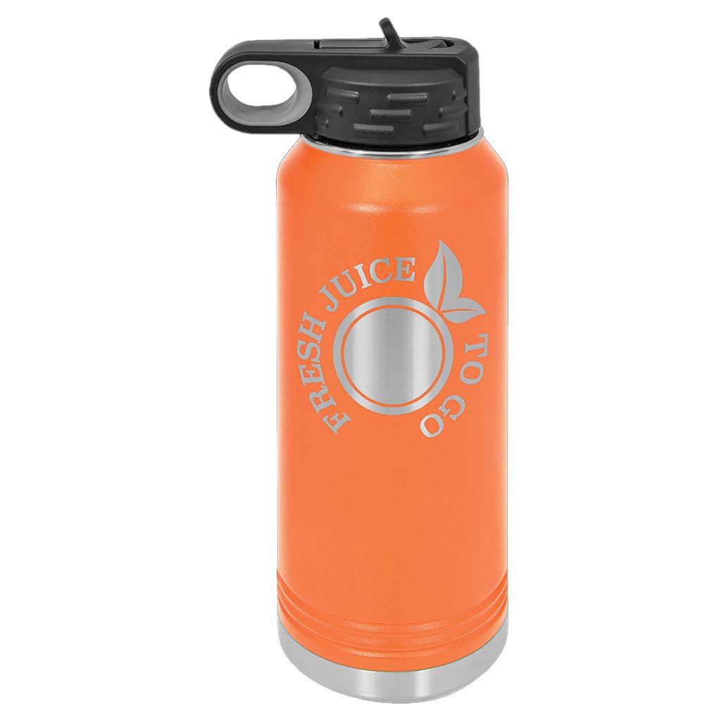 32 oz. Water Bottle with Ring Handle