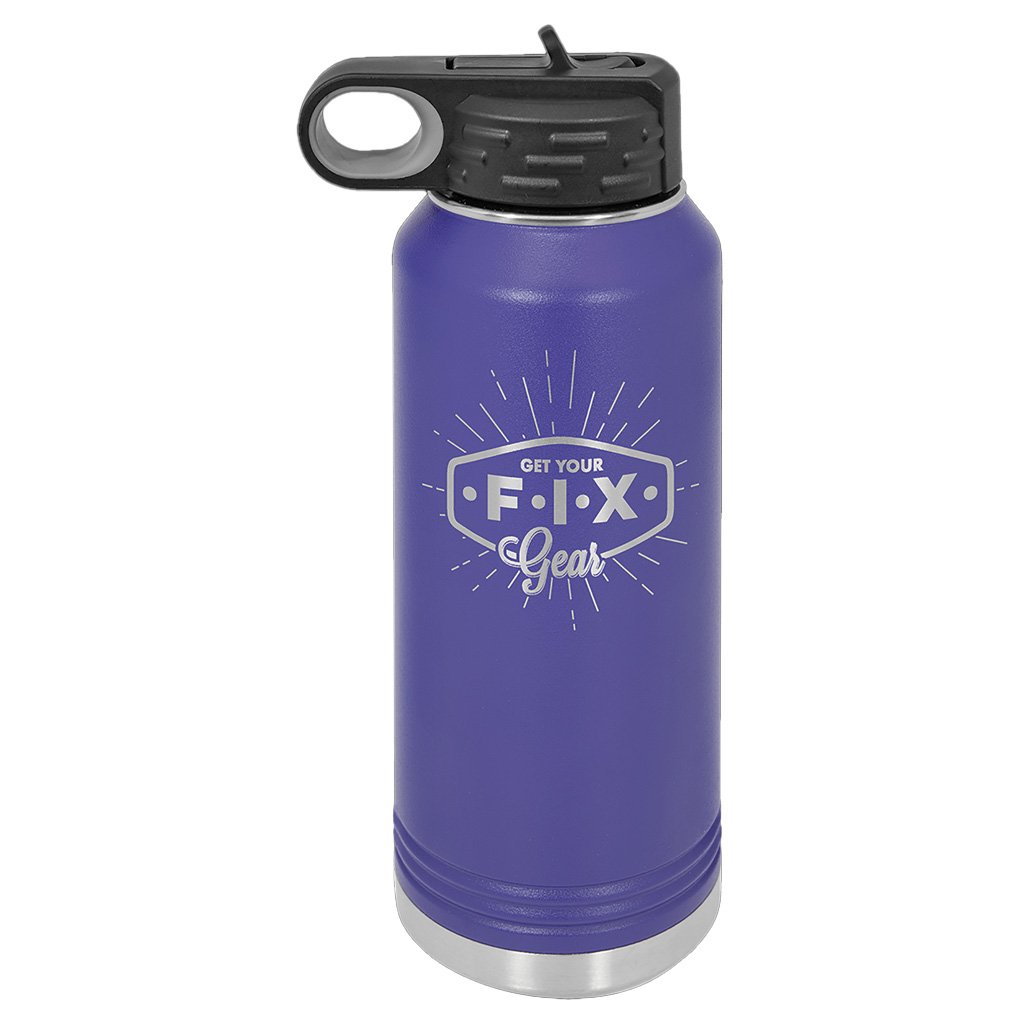 32 oz. Water Bottle with Ring Handle