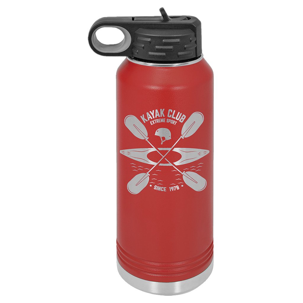 32 oz. Water Bottle with Ring Handle
