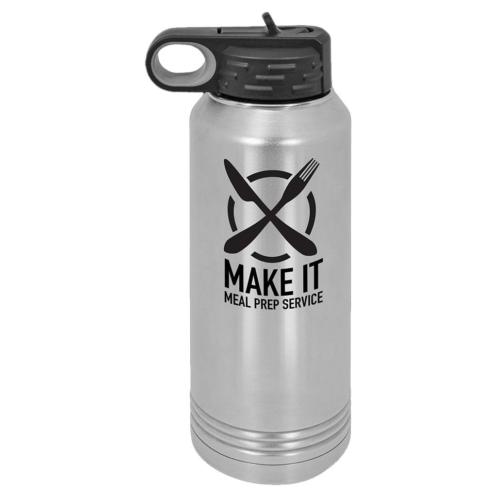 32 oz. Water Bottle with Ring Handle