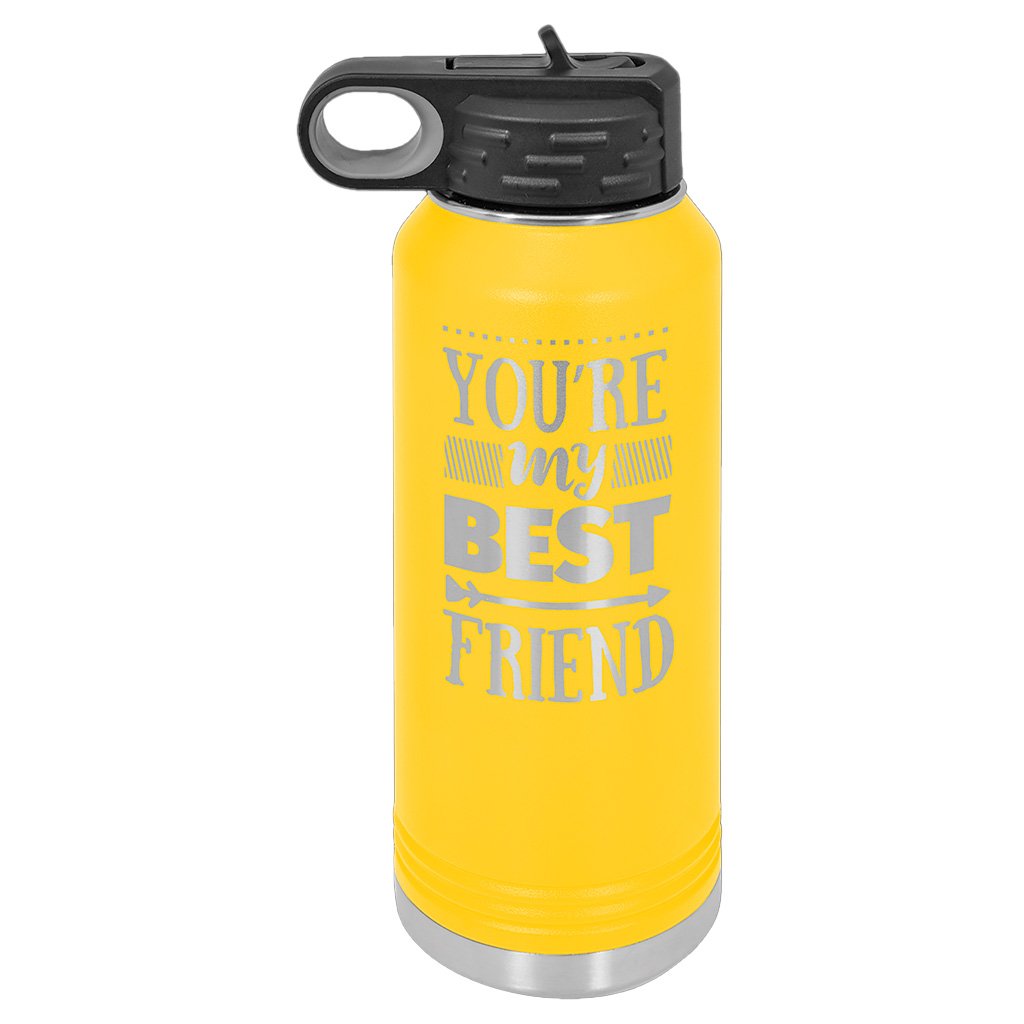 32 oz. Water Bottle with Ring Handle