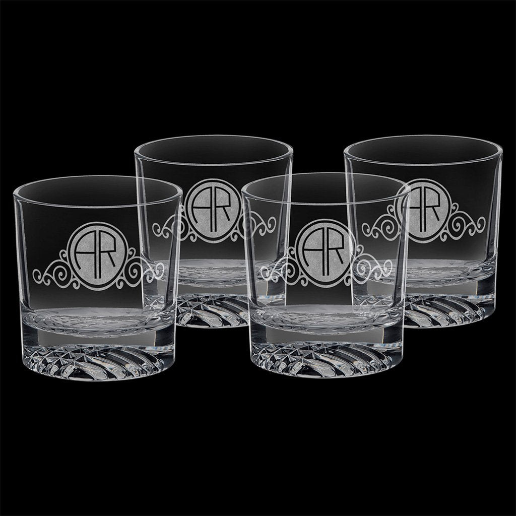 850ml Round Glass Decanter Set