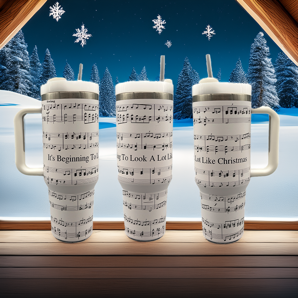 40 oz. "Lot Like Christmas" Musical Tumbler