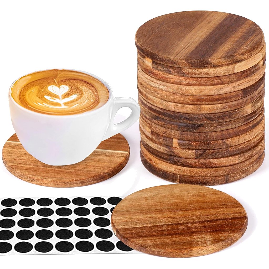 Acacia Wood Coasters