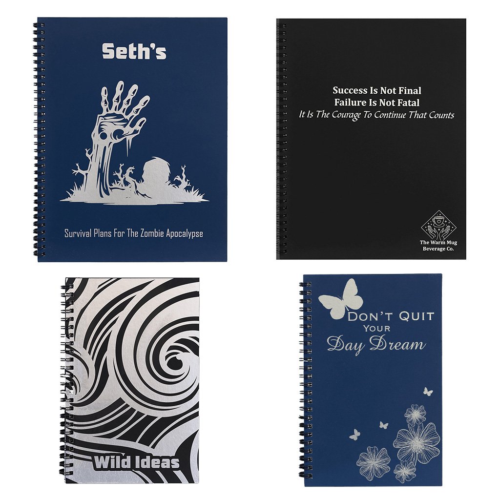 Lazerburst Spiral Notebook