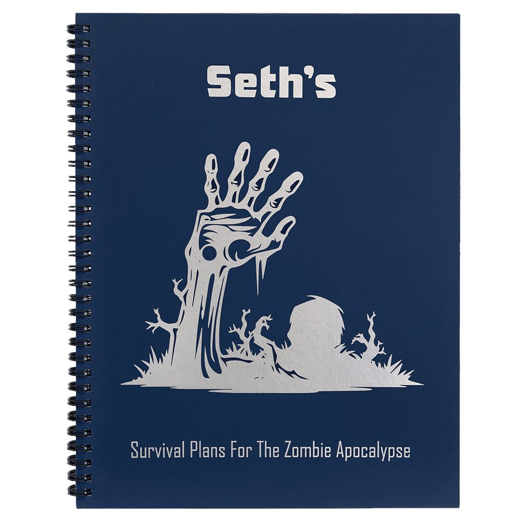 Lazerburst Spiral Notebook