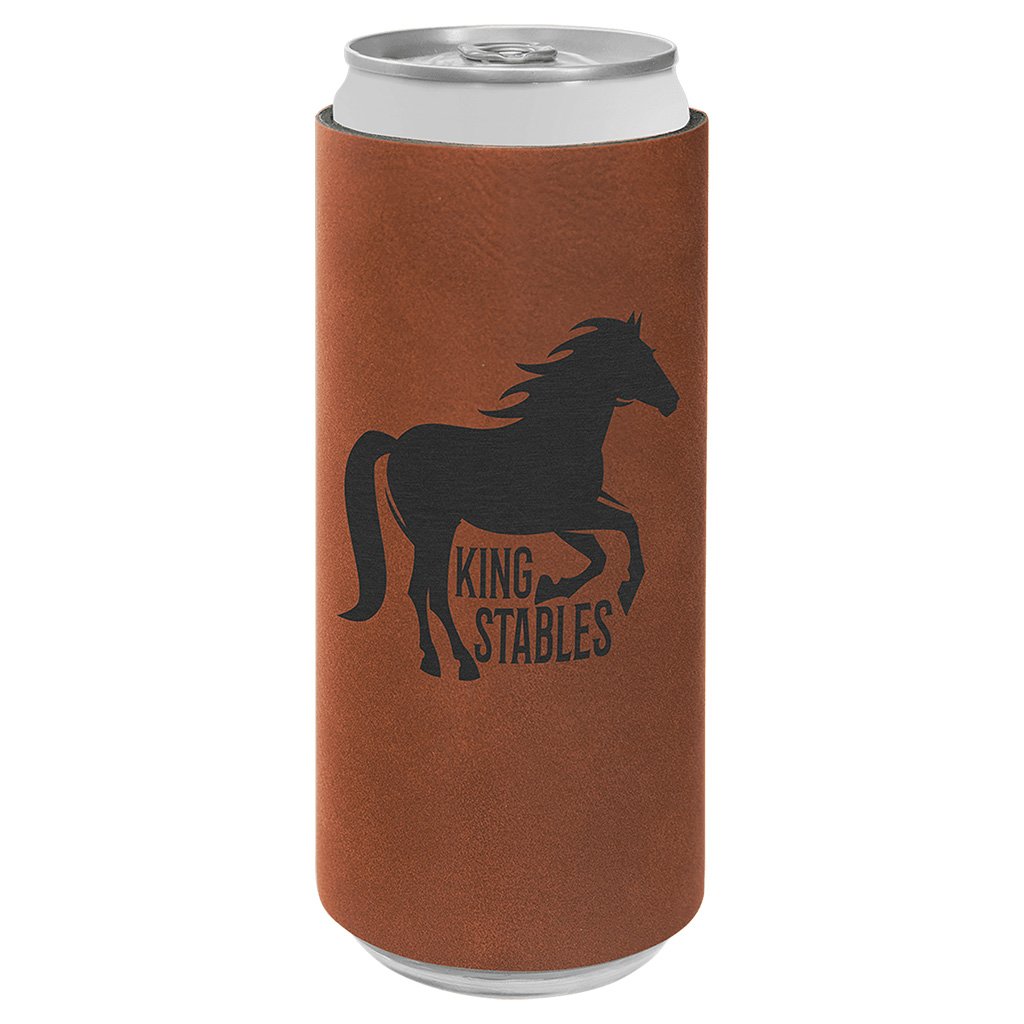 Leatherette Slim Beverage Holder