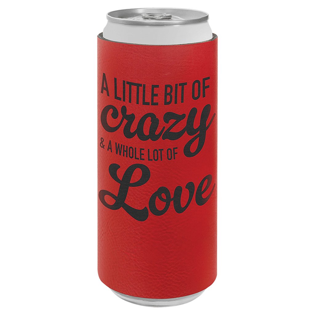 Leatherette Slim Beverage Holder