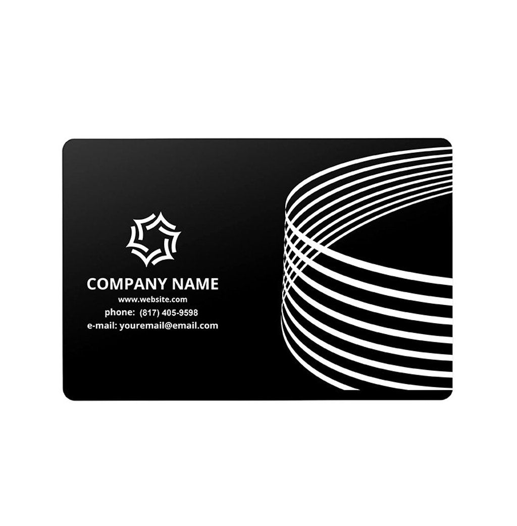 Aluminum Business Cards