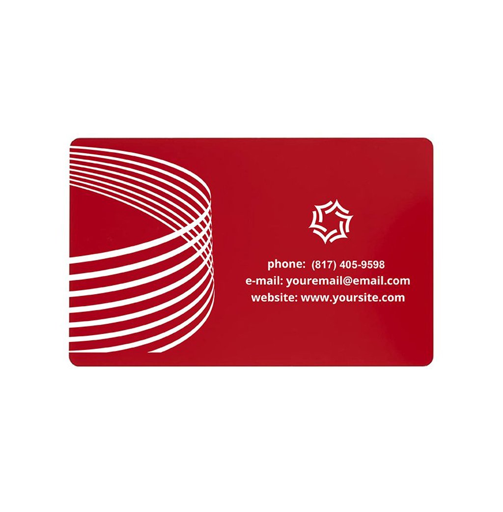 Aluminum Business Cards