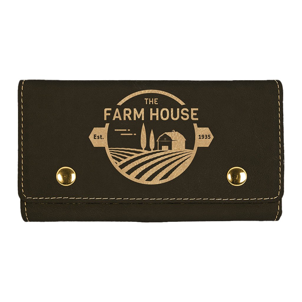 Leatherette Card & Dice Set