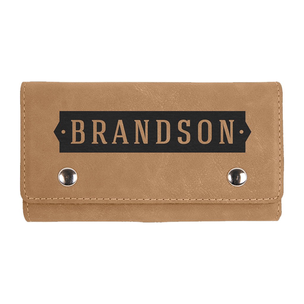 Leatherette Card & Dice Set