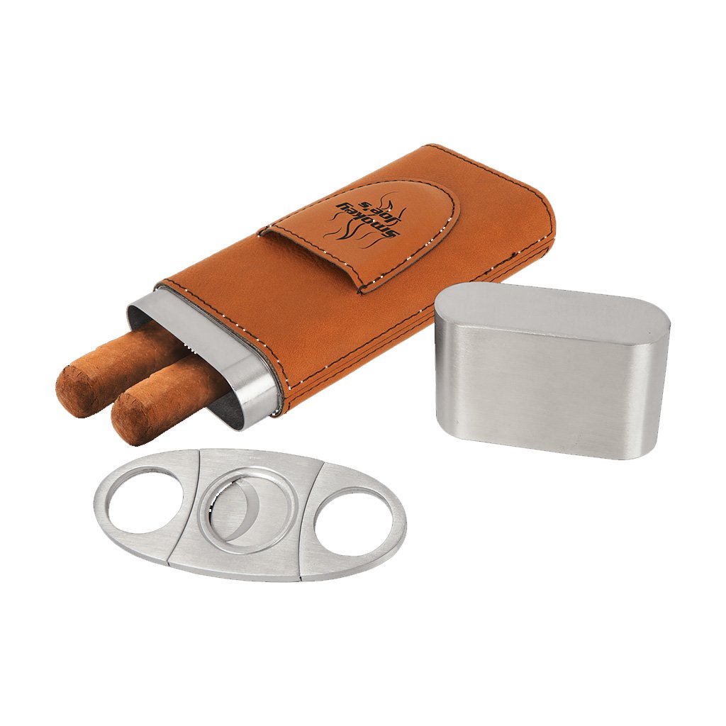 Cigar Case with Cutter