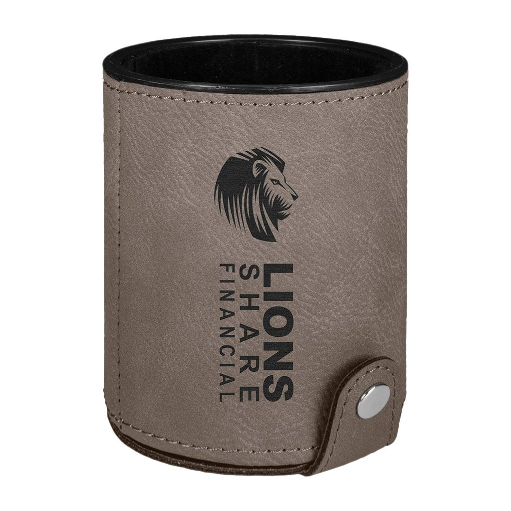 Leatherette Dice Cup with 5 Dice