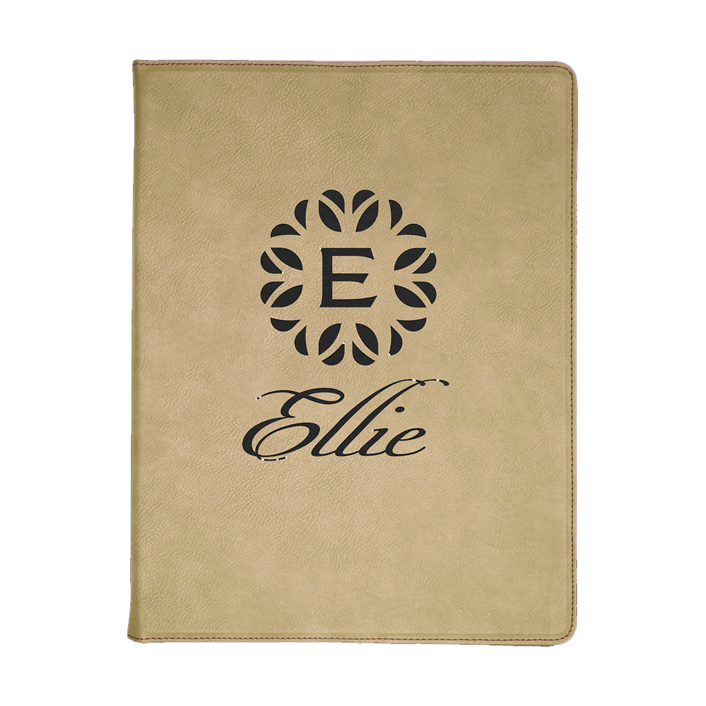 Leatherette Portfolio with Notepad