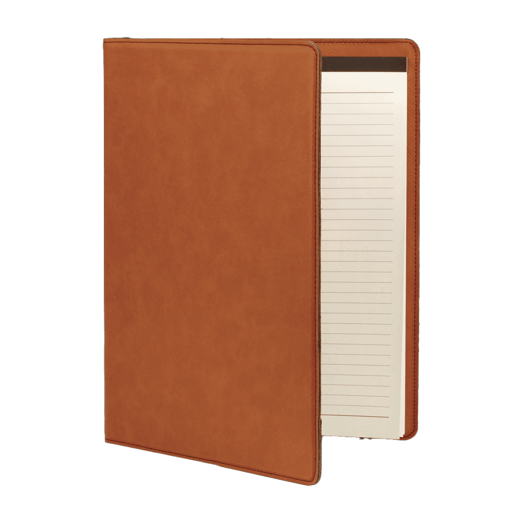Leatherette Portfolio with Notepad