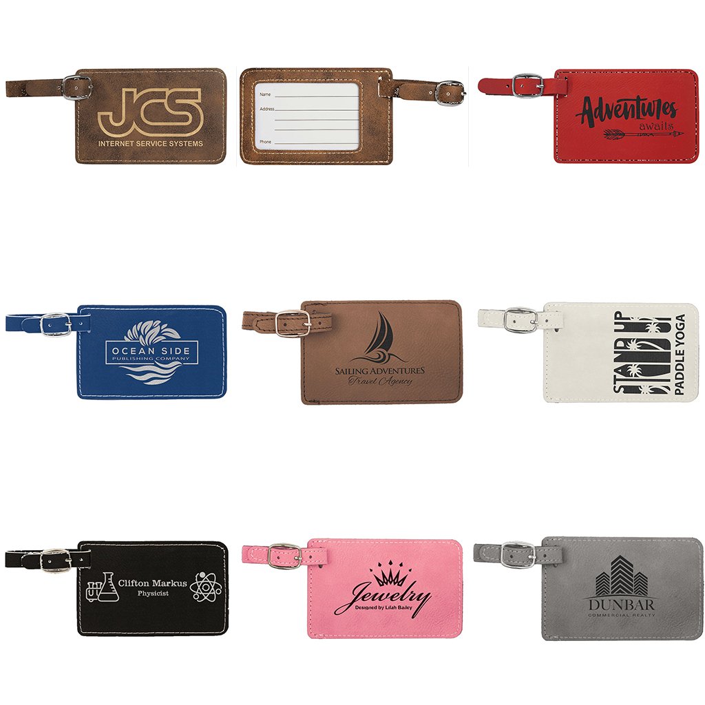 Leatherette Luggage Tag