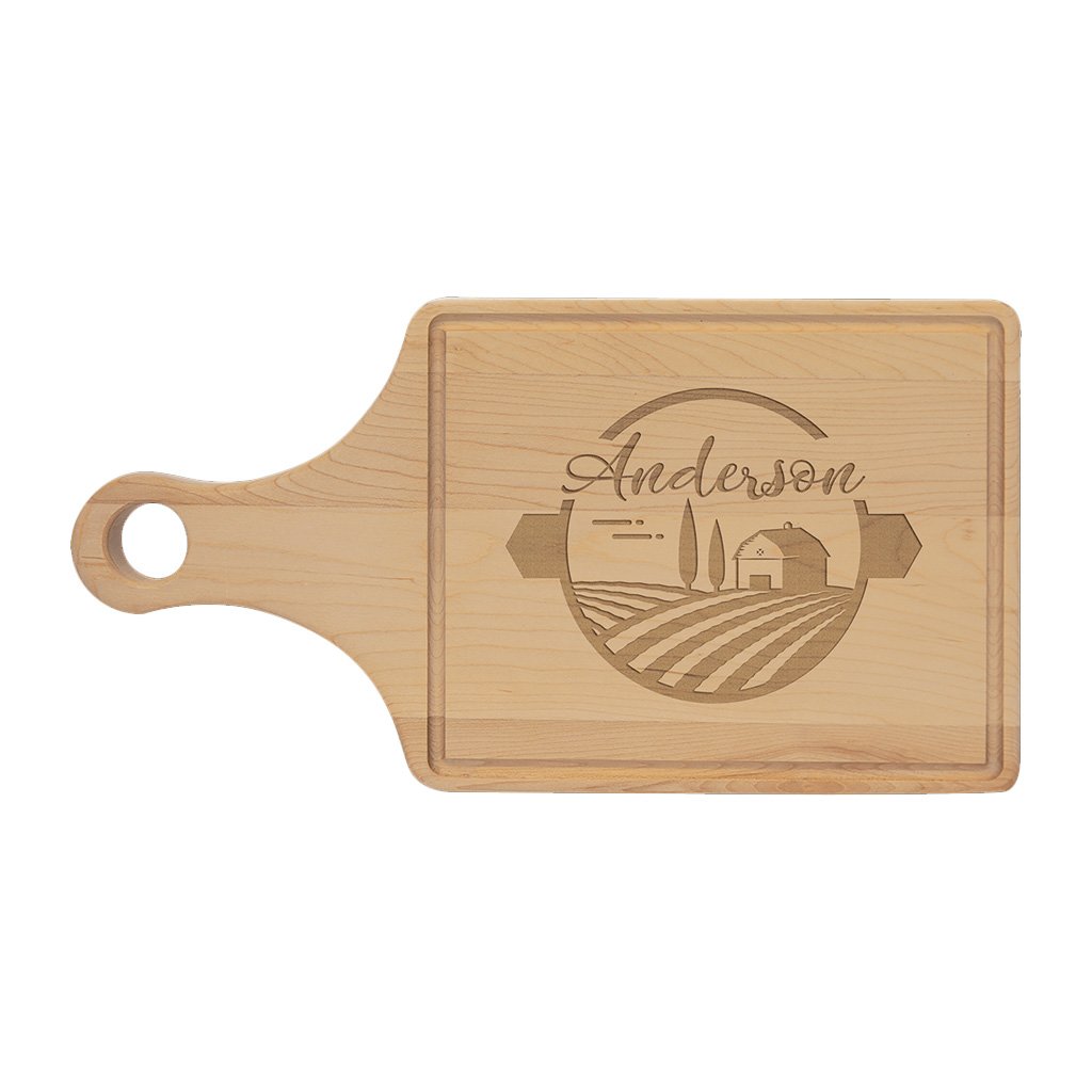 Maple Cutting Board with Drip Ring