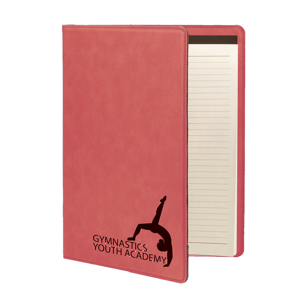 Leatherette Portfolio with Notepad