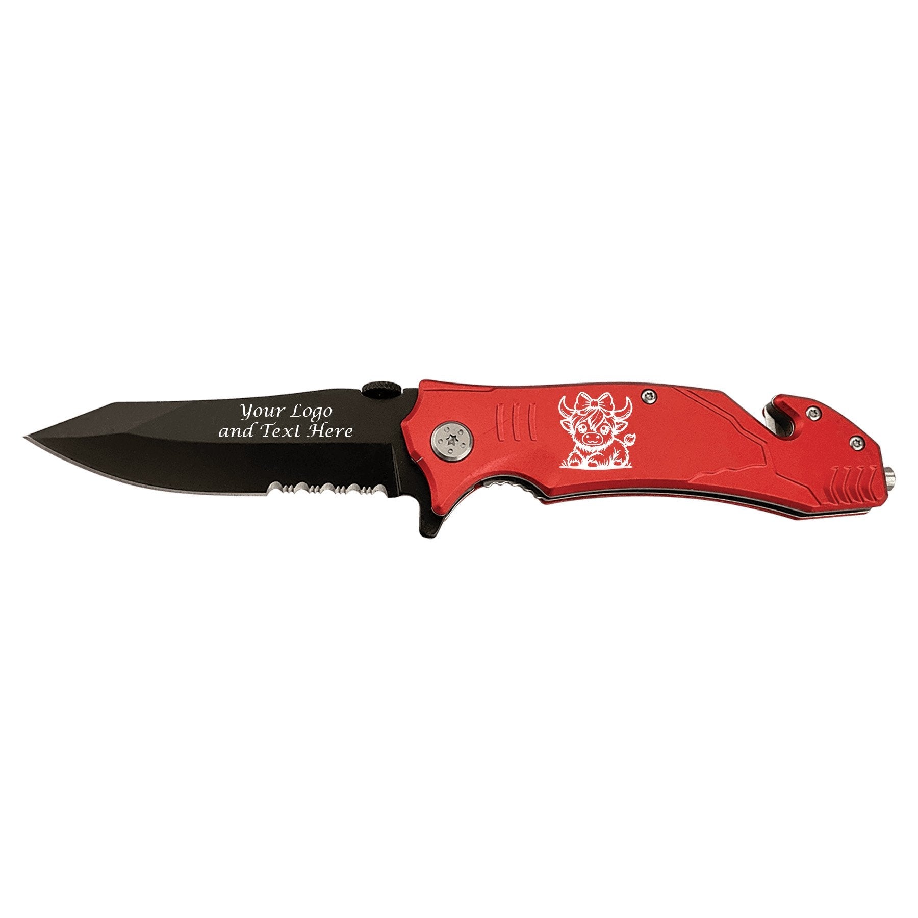Rescue Pocket Knife - Laser Styles