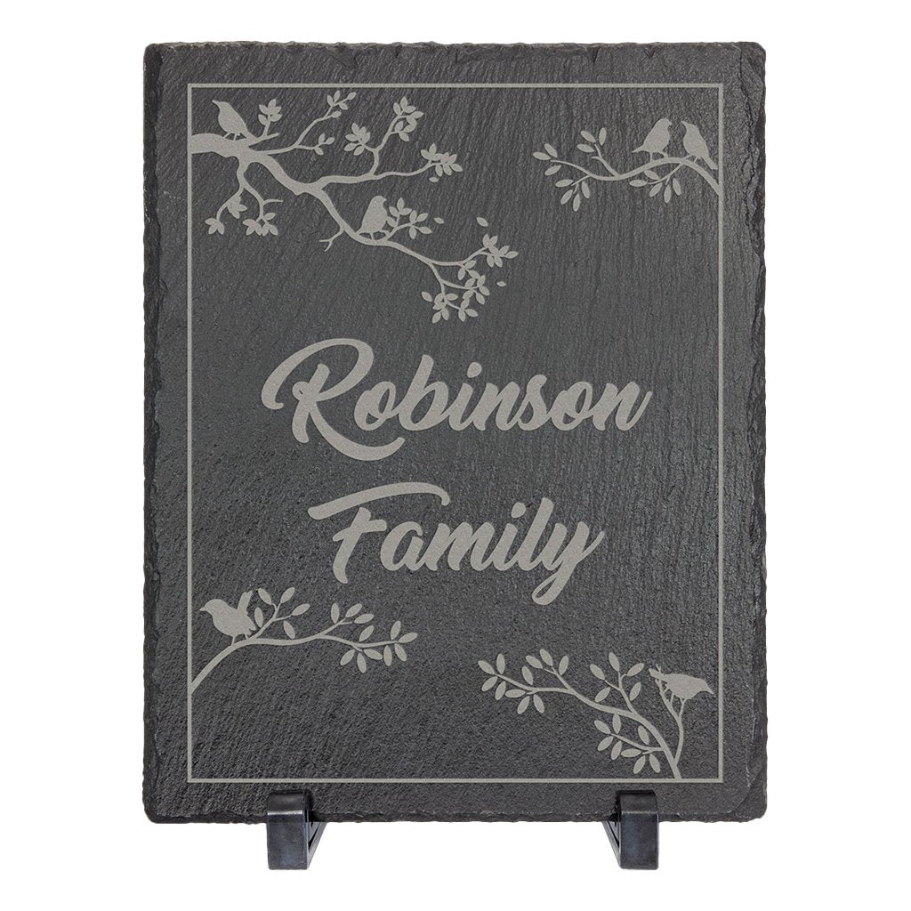 Slate Decor with Plastic Feet