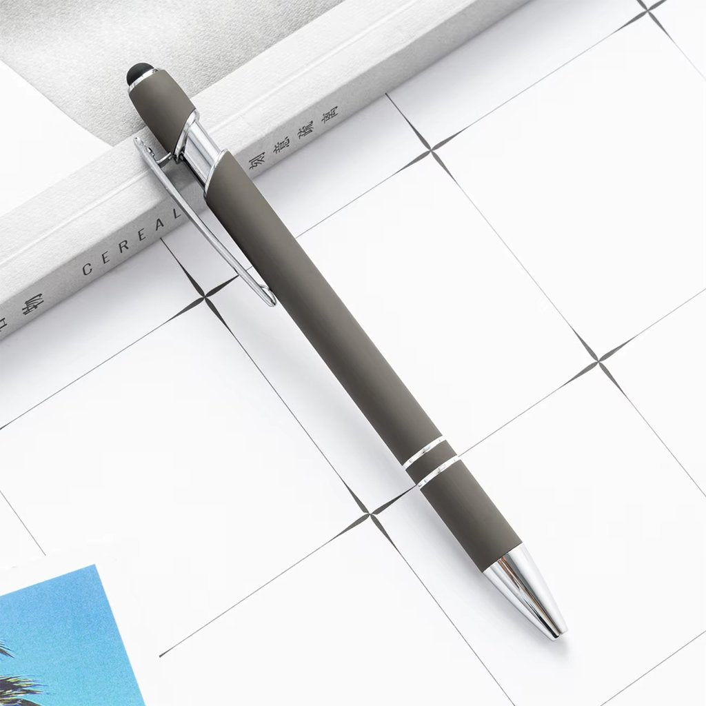 Soft Touch Metal Ballpoint Pen