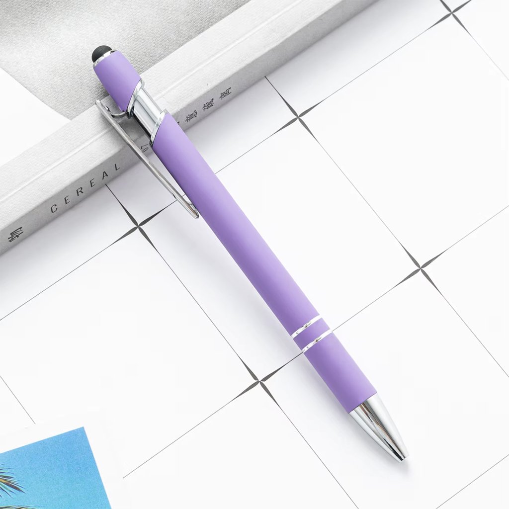 Soft Touch Metal Ballpoint Pen