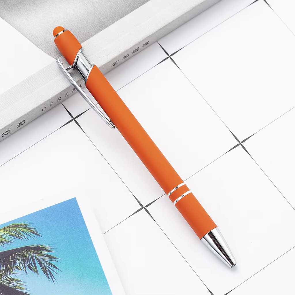 Soft Touch Metal Ballpoint Pen