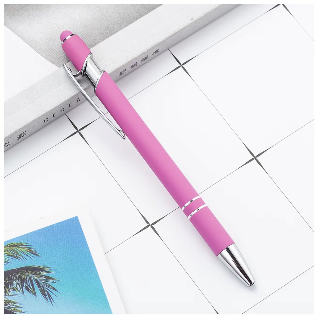 Soft Touch Metal Ballpoint Pen