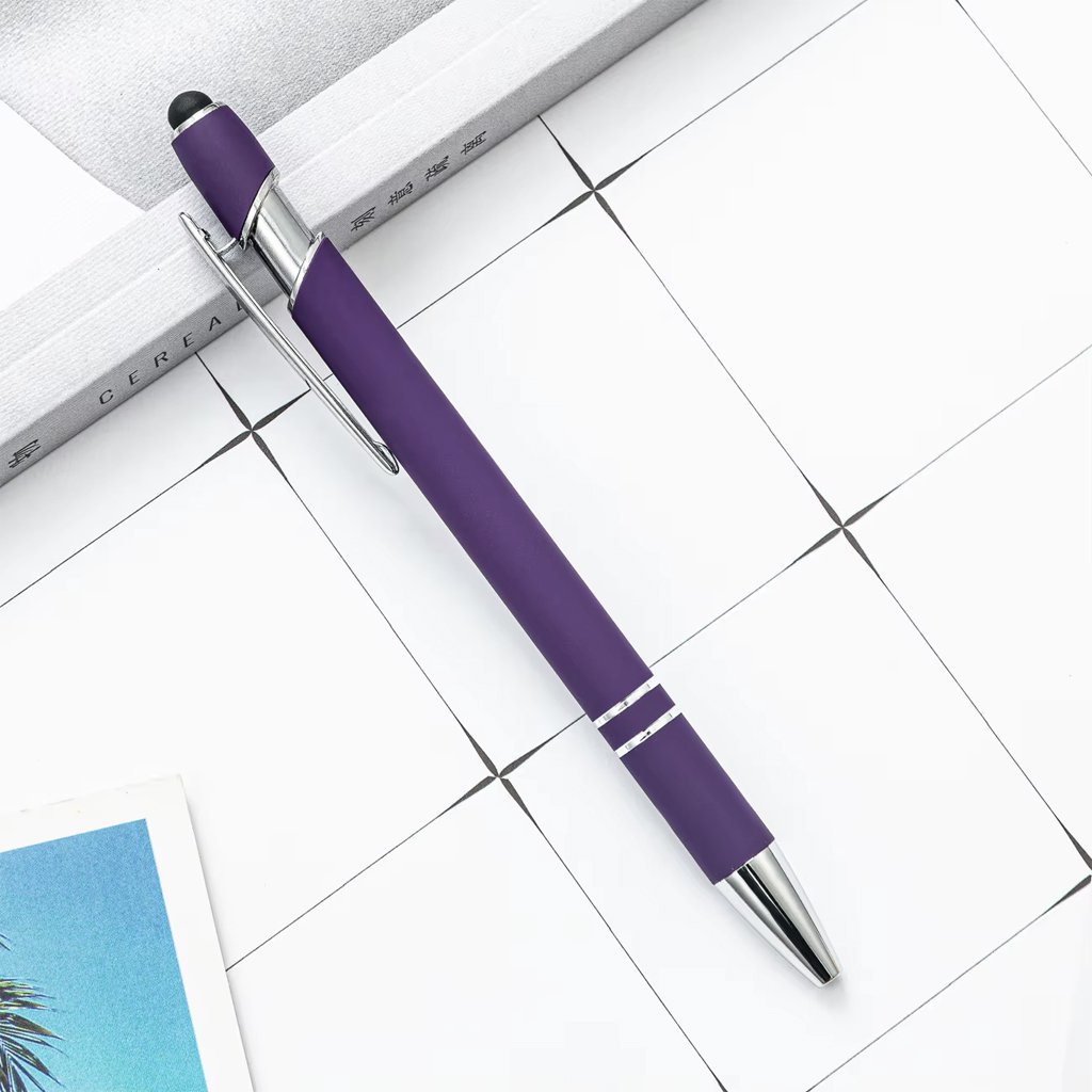 Soft Touch Metal Ballpoint Pen
