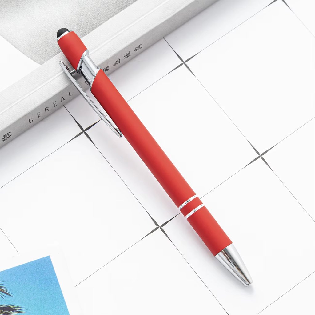 Soft Touch Metal Ballpoint Pen