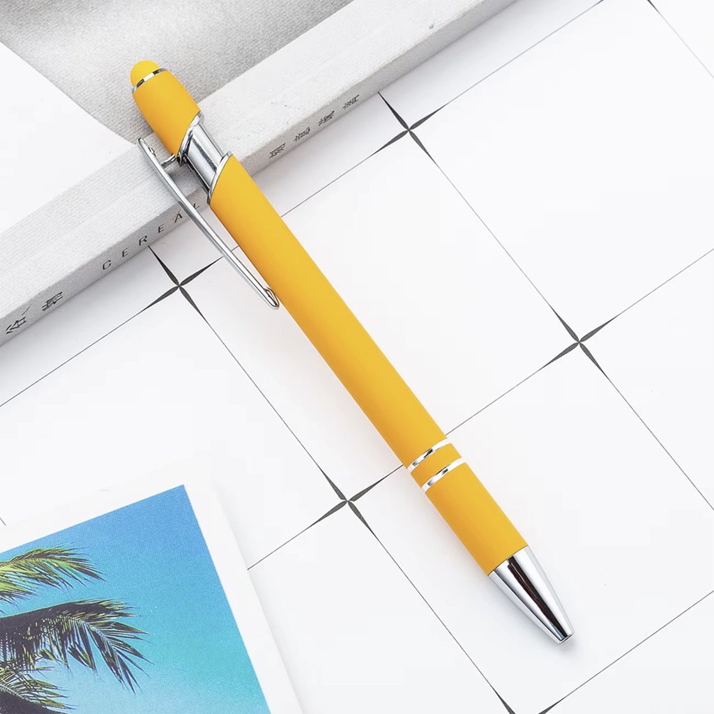 Soft Touch Metal Ballpoint Pen