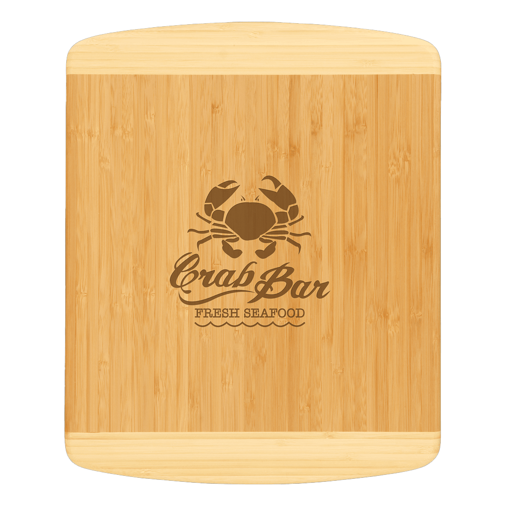 Rectangle Bamboo Two-Tone Cutting Board