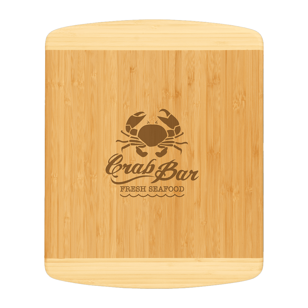 Rectangle Bamboo Two-Tone Cutting Board