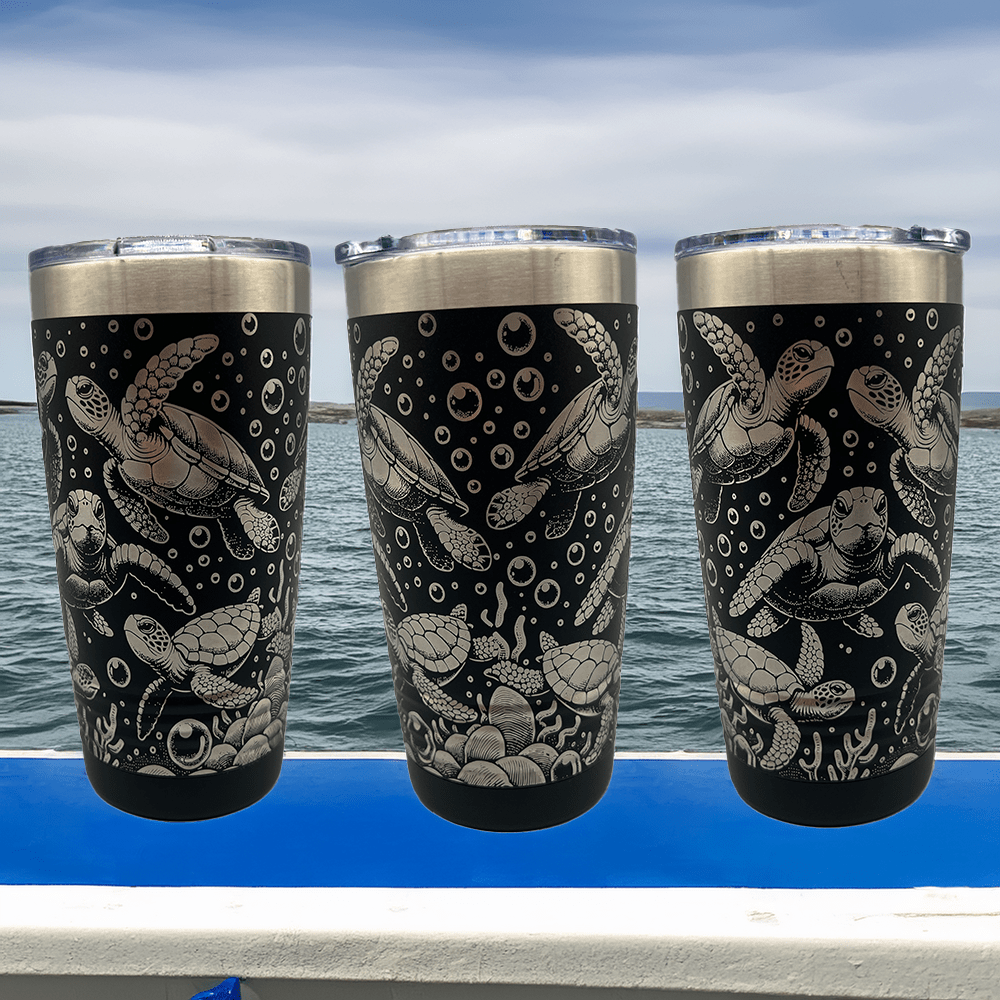20 oz. "Turtle Life" Tumbler