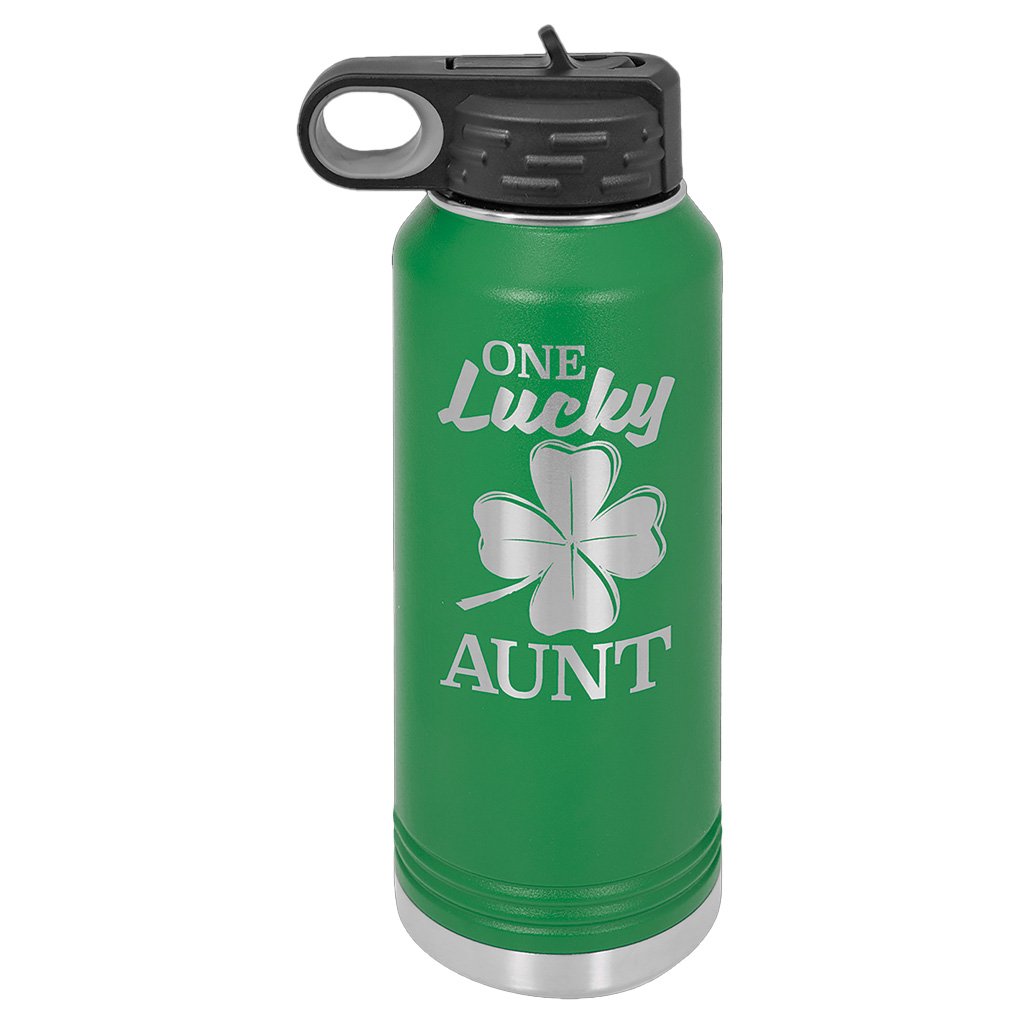 32 oz. Water Bottle with Ring Handle