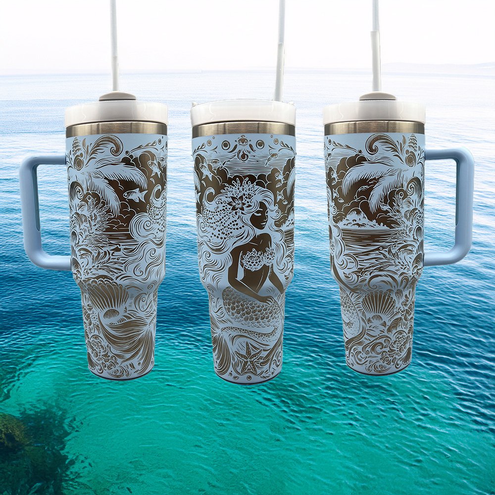 40 oz. "Mermaid" Tumbler