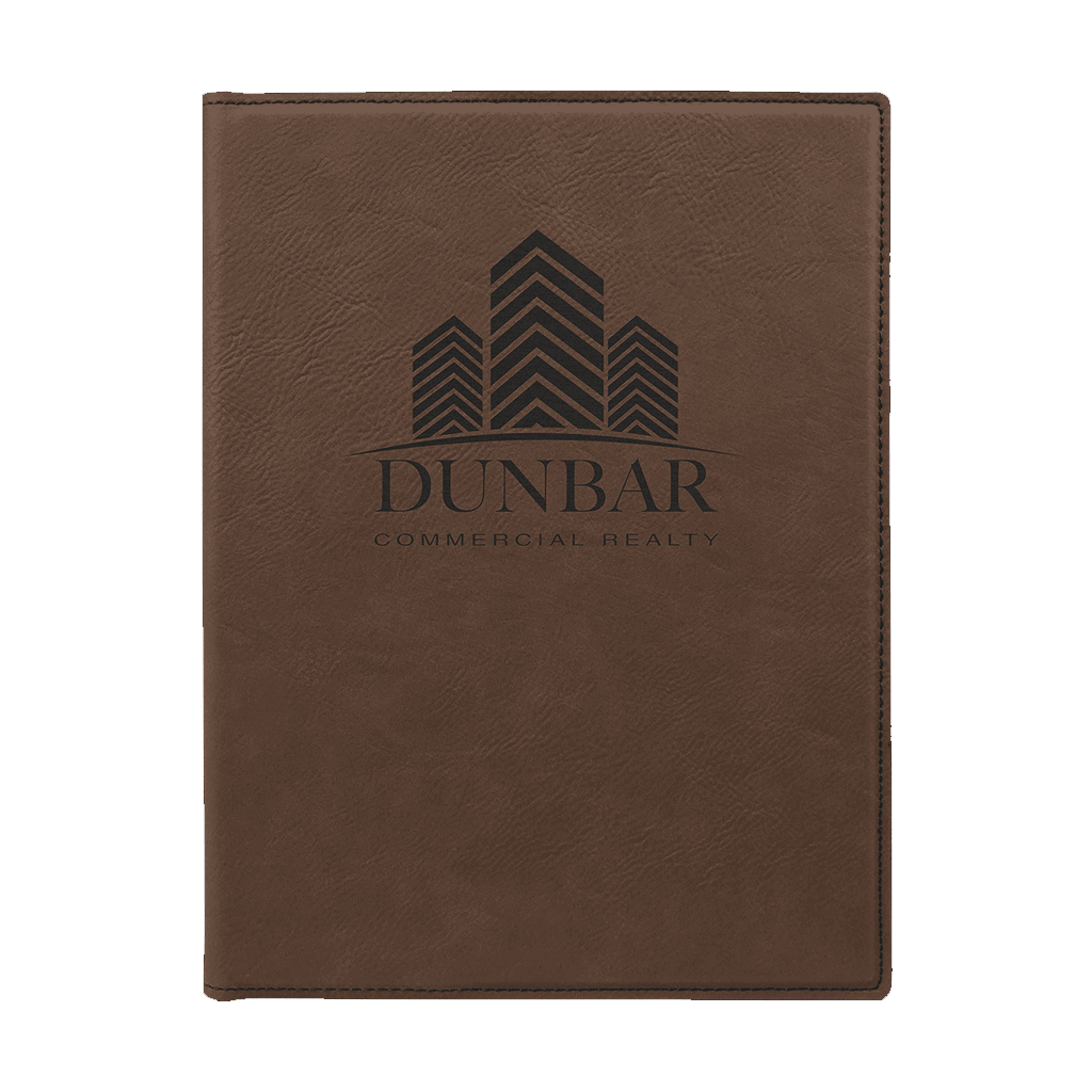 Leatherette Portfolio with Notepad