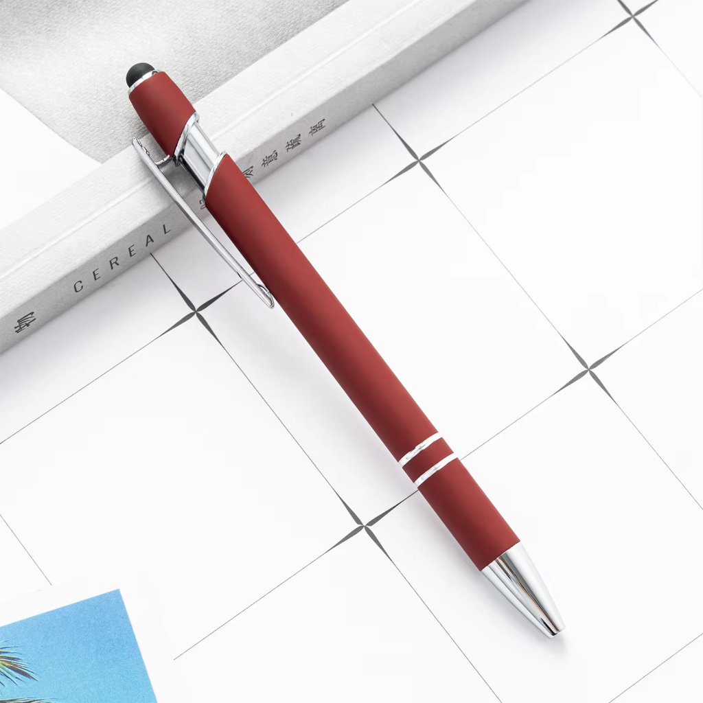 Soft Touch Metal Ballpoint Pen