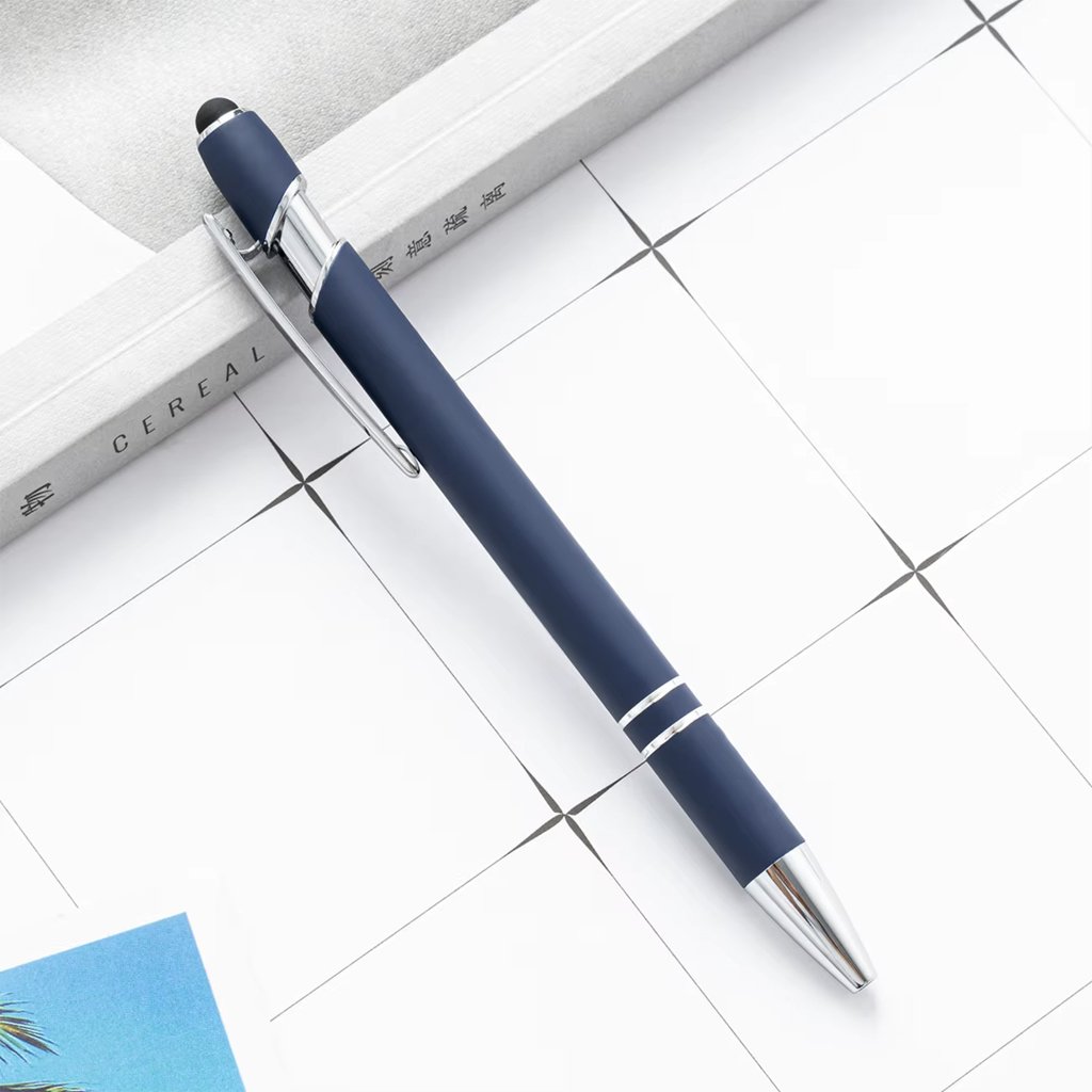 Soft Touch Metal Ballpoint Pen