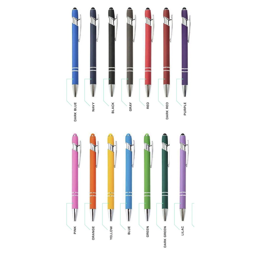Soft Touch Metal Ballpoint Pen