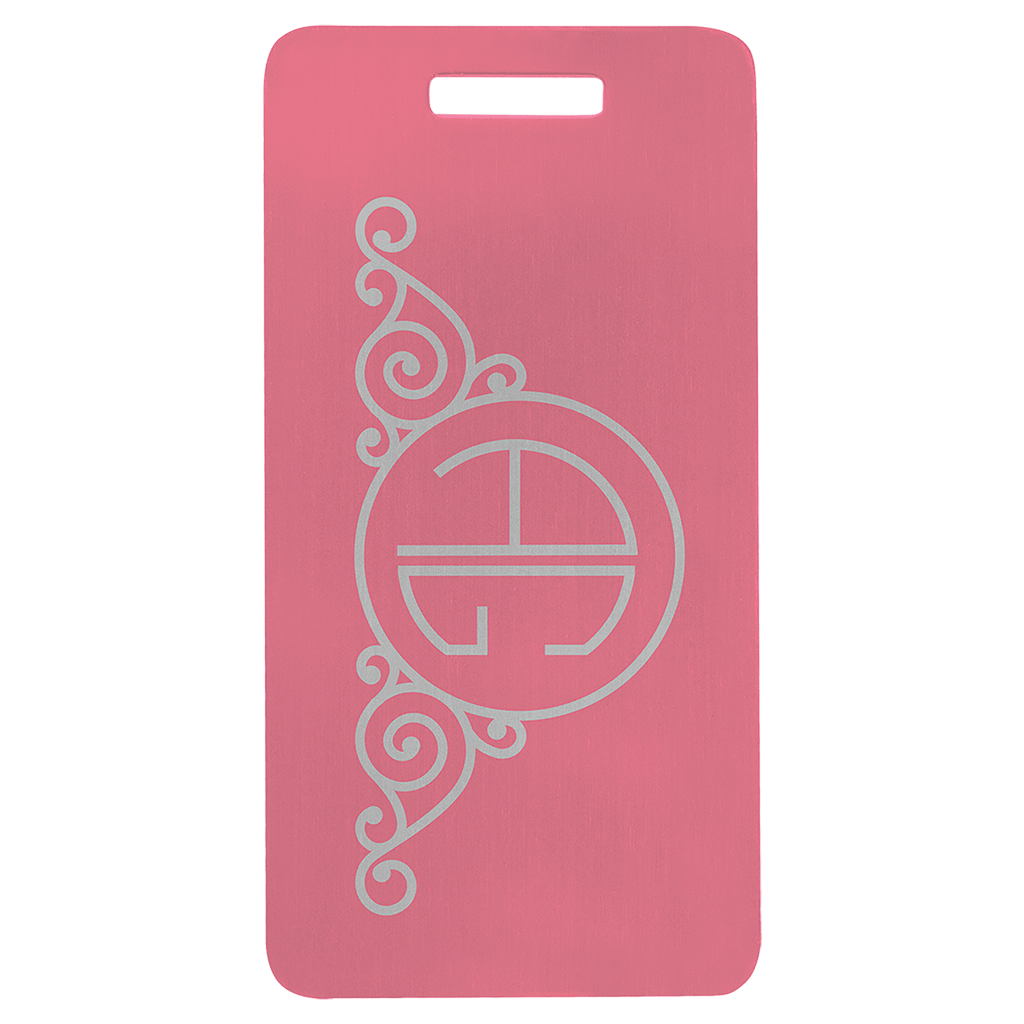 Aluminum Luggage Tag